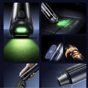 Aspirateur de table sans fil 6000mAh avec détecteur de poussière lumineux