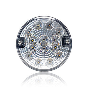 LED kulatá couvací lampa 12/24V, průměr 140 mm