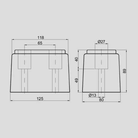 Paracolpi in gomma per camion e rimorchi