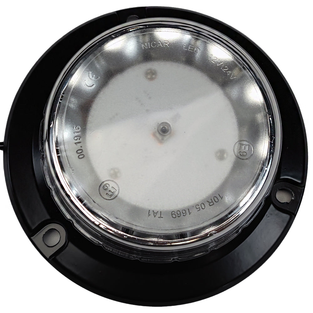 Gyrophare LED ultrafin magnétique – 4 couleurs sélectionnables