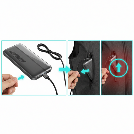Energizer Powerbank Schnellladegerät für beheizbare Westen – 10.000 mAh & 20.000 mAh